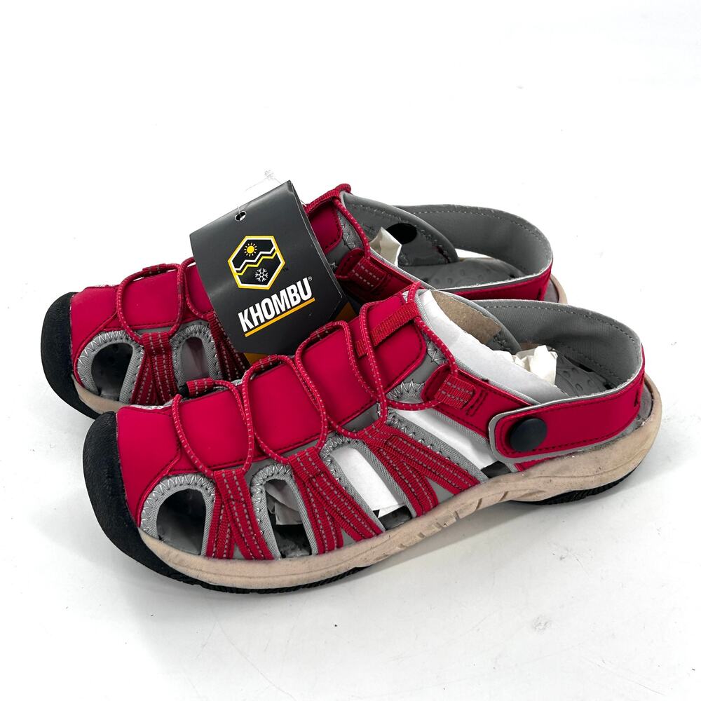 Khombu Create Sandals 6 Red Pink NWT Women's Hiking Camping Trail